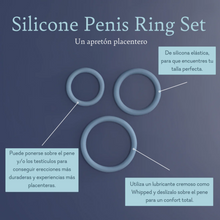 Cargar imagen en el visor de la galería, Silicone Penis Ring Set
